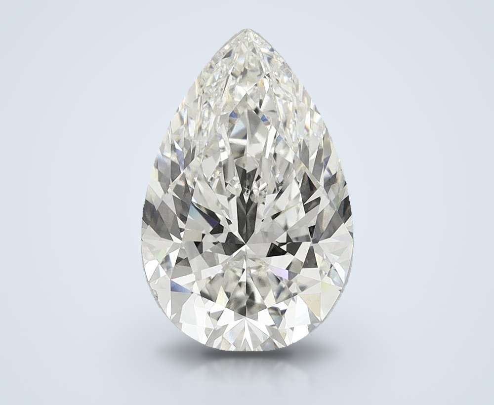 8.00 Carat Pear Lab Diamond