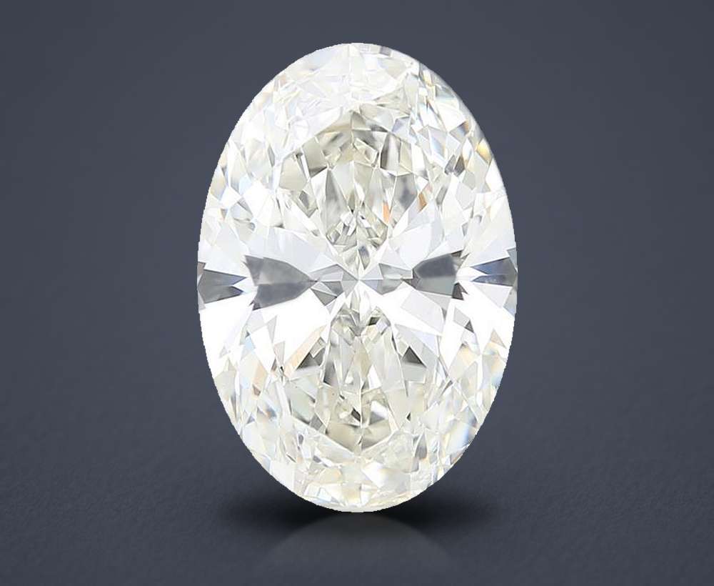 7.37 Carat Oval Lab Diamond