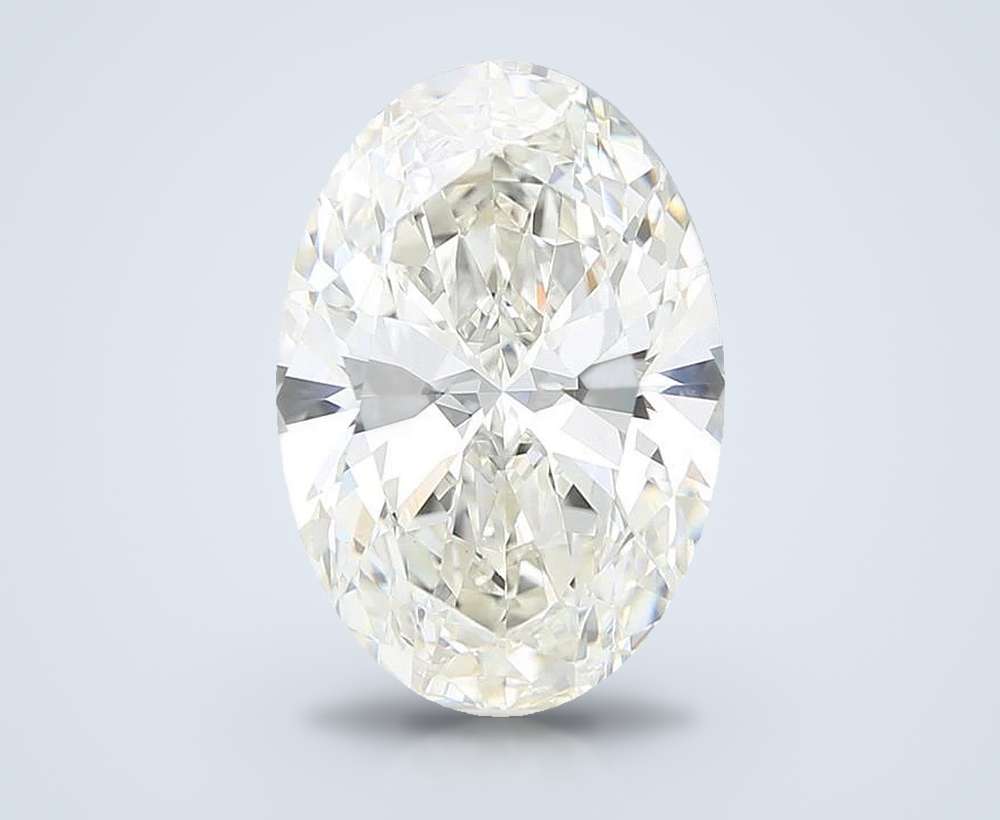 7.37 Carat Oval Lab Diamond
