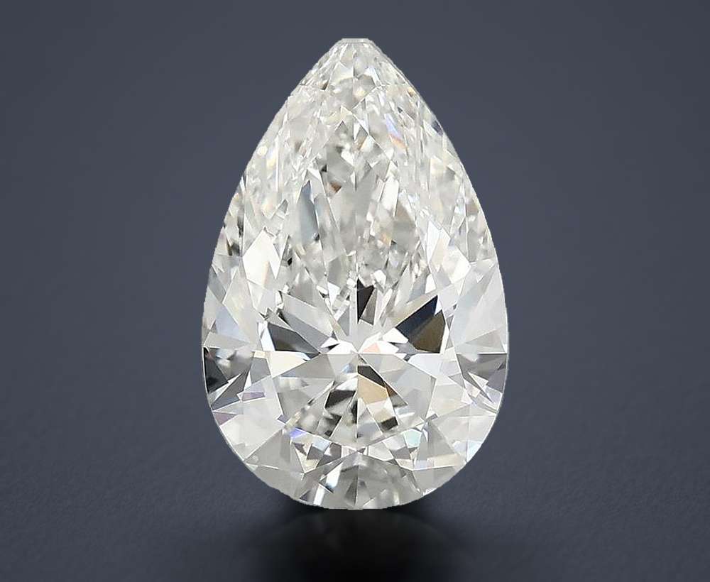 2.71 Carat Pear Lab Diamond