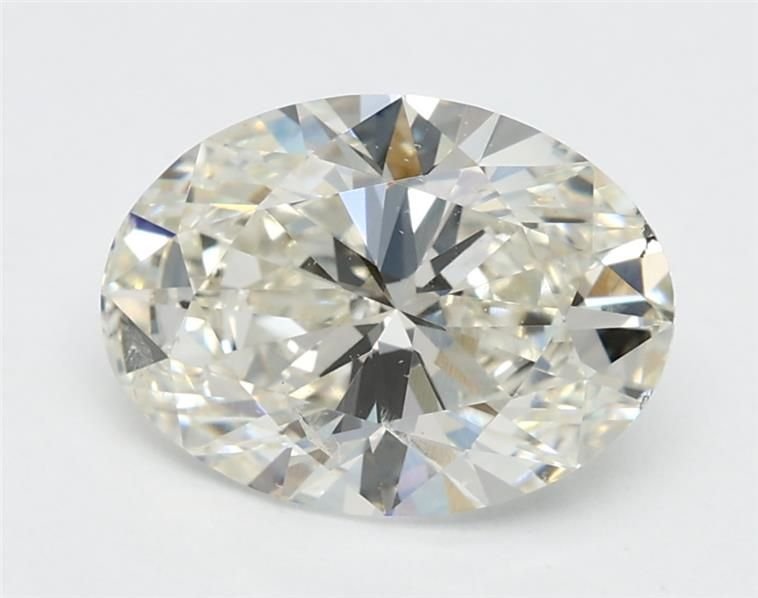 1.54ct H SI2 Rare Carat Ideal Cut Oval Lab Grown Diamond