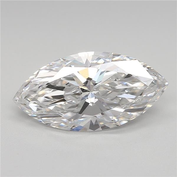 2.45ct E VVS2 Rare Carat Ideal Cut Marquise Lab Grown Diamond