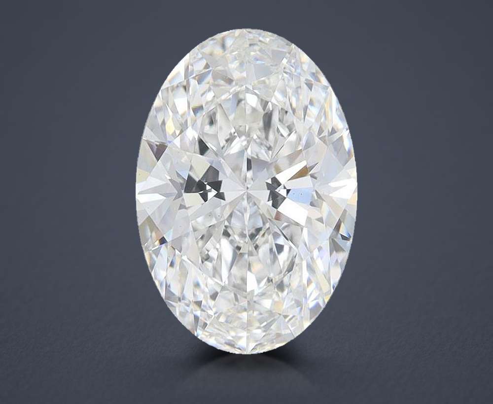 4.10 Carat Oval Lab Diamond