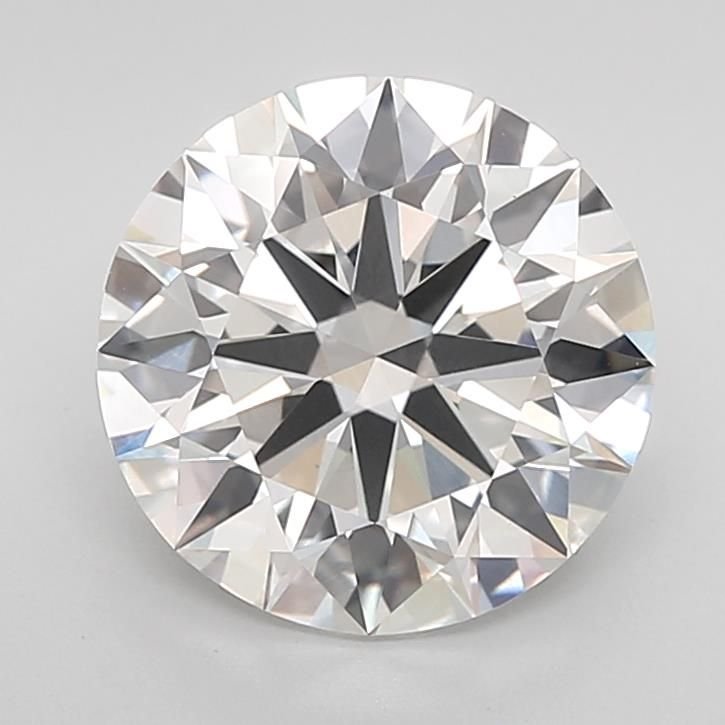 3.02ct H VVS2 Rare Carat Ideal Cut Round Lab Grown Diamond