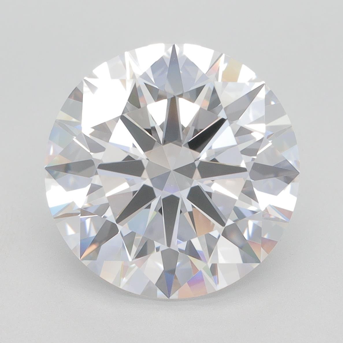 5.80ct E VVS1 Rare Carat Ideal Cut Round Lab Grown Diamond