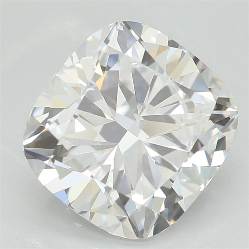 2.04ct D VS2 Rare Carat Ideal Cut Cushion Lab Grown Diamond