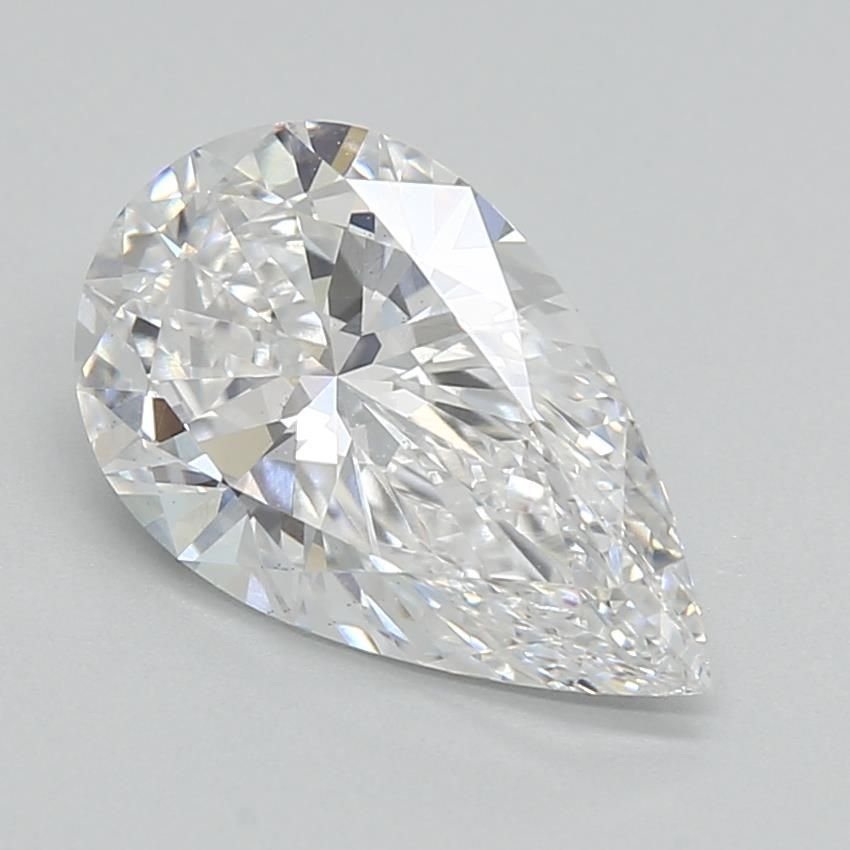 1.52ct D VS1 Rare Carat Ideal Cut Pear Lab Grown Diamond