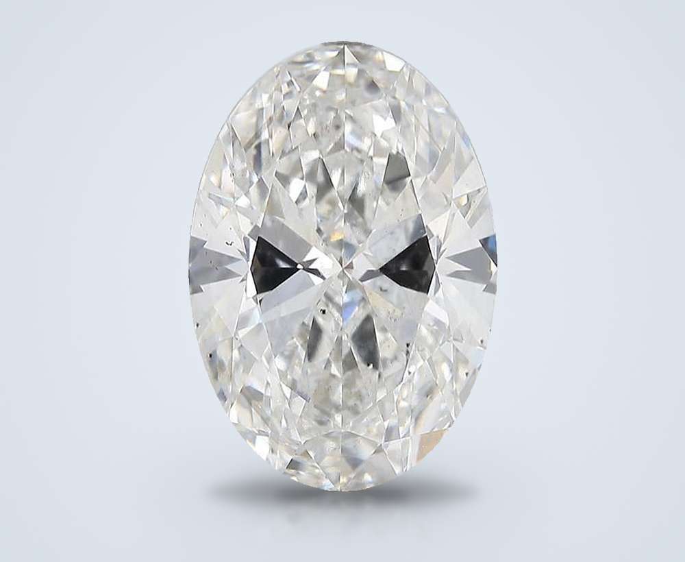 5.01 Carat Oval Lab Diamond