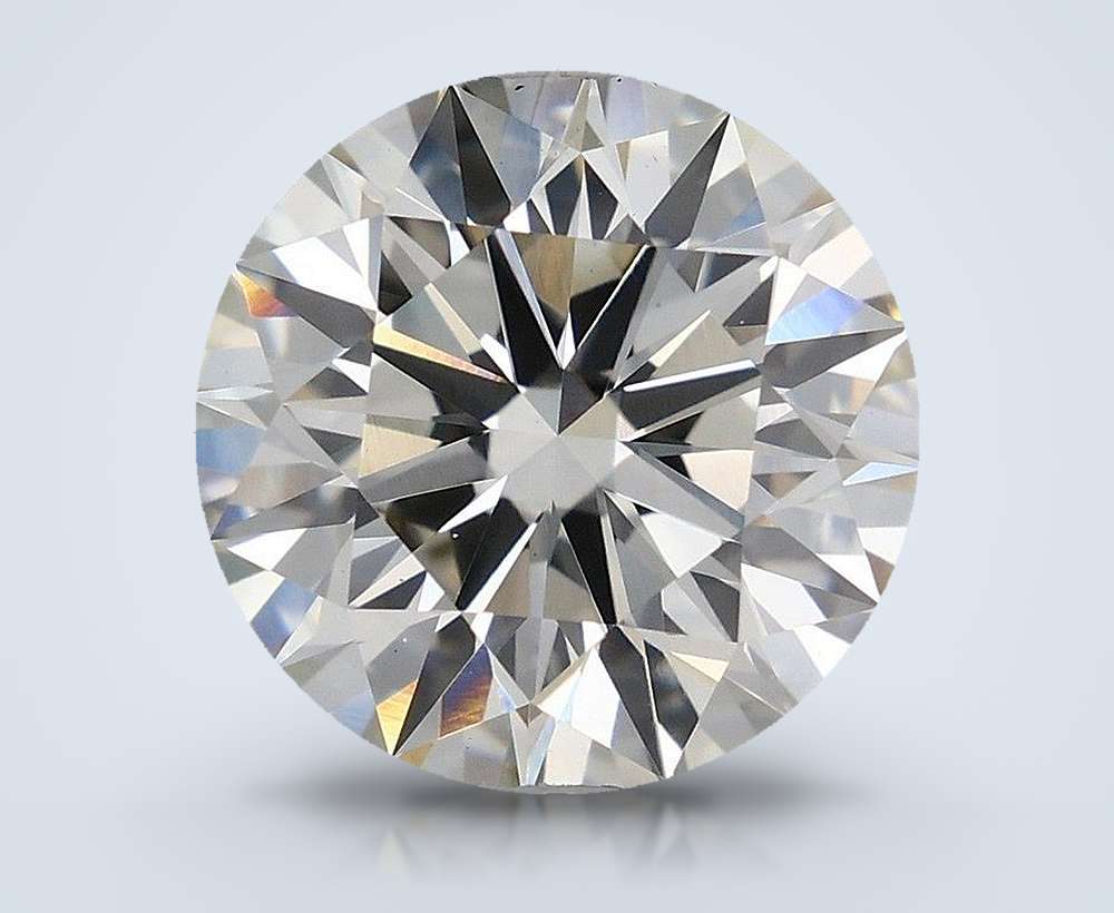 3.04 Carat Round Lab Diamond
