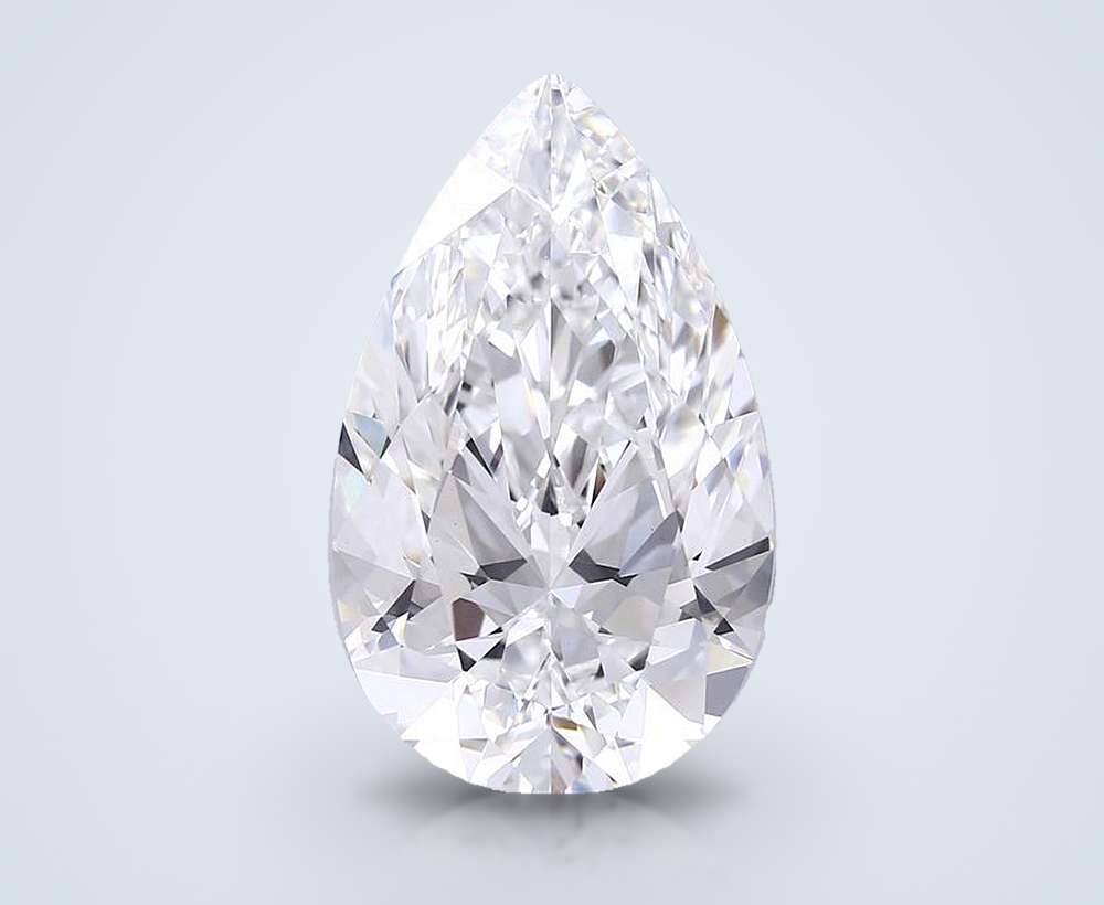 12.07 Carat Pear Lab Diamond
