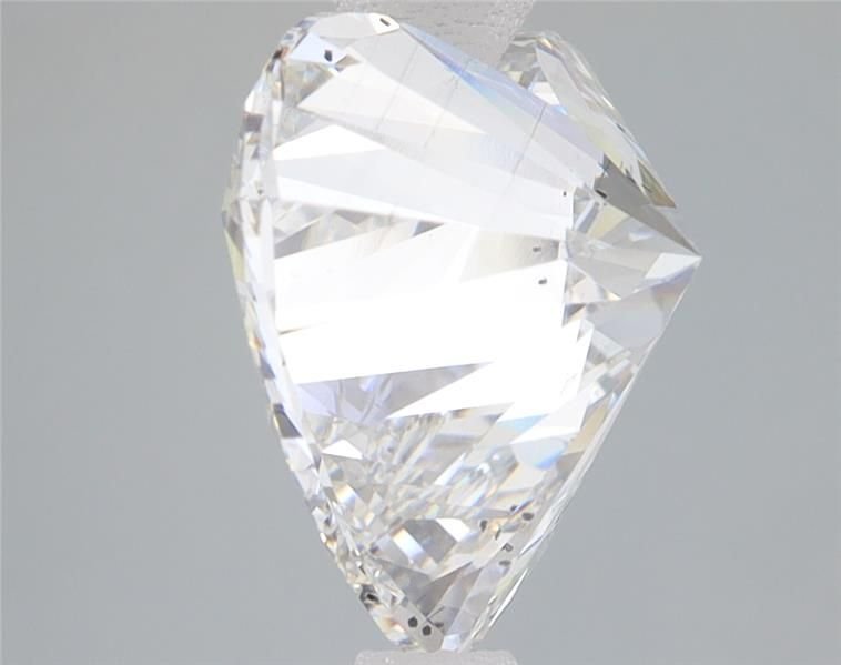 5.03ct F SI1 Rare Carat Ideal Cut Heart Lab Grown Diamond