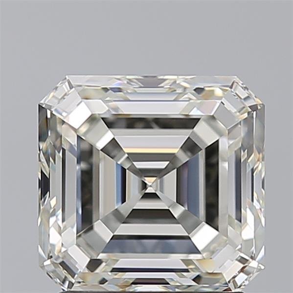 2.13ct K VVS1 Rare Carat Ideal Cut Asscher Diamond