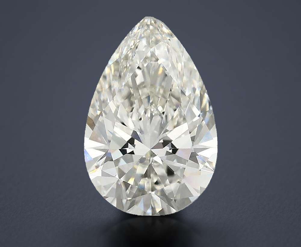 3.00 Carat Pear Lab Diamond