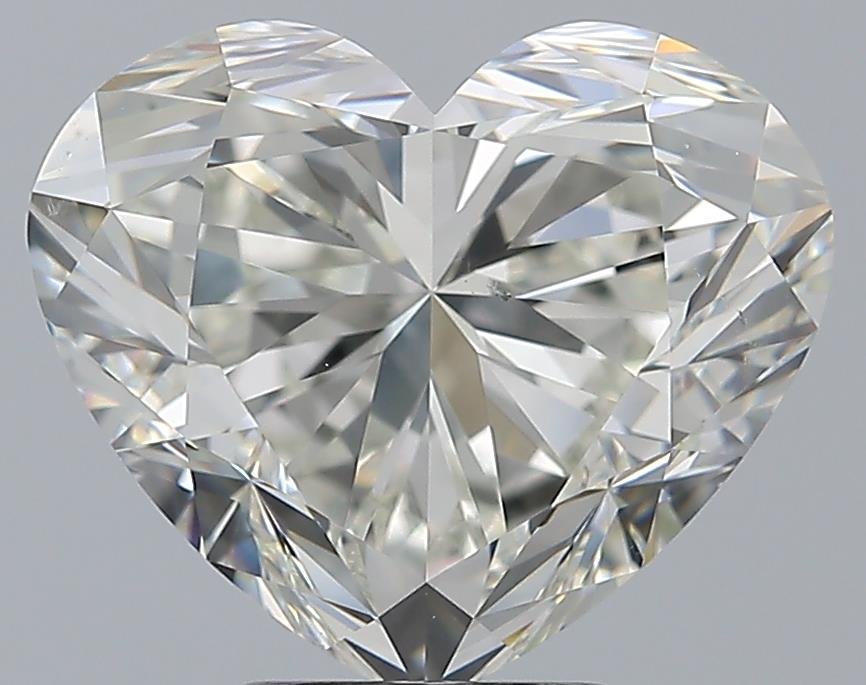 5.22ct J SI1 Excellent Cut Heart Diamond