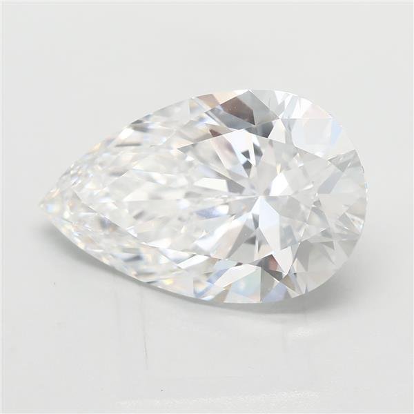 4.09 Carat Pear Lab Diamond