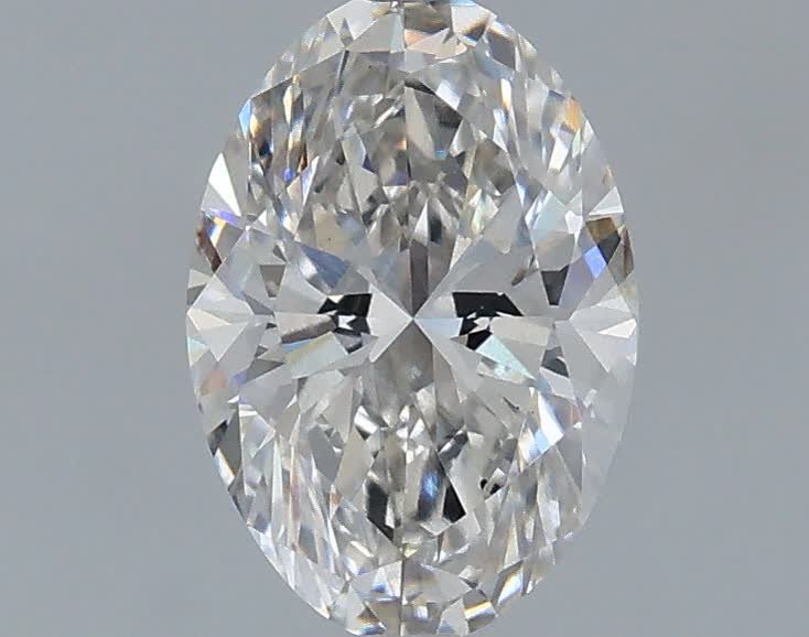 0.91ct H VS2 Very Good Cut Oval Lab Grown Diamond