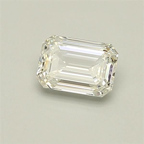 0.74ct H VVS2 Rare Carat Ideal Cut Emerald Diamond