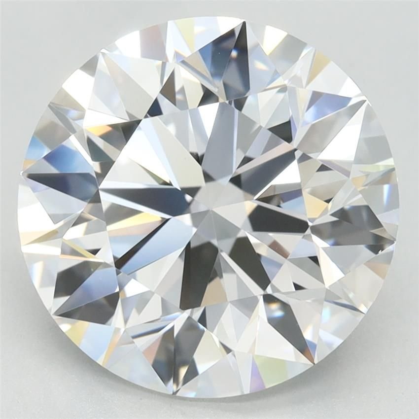 5.01ct E VVS1 Rare Carat Ideal Cut Round Lab Grown Diamond