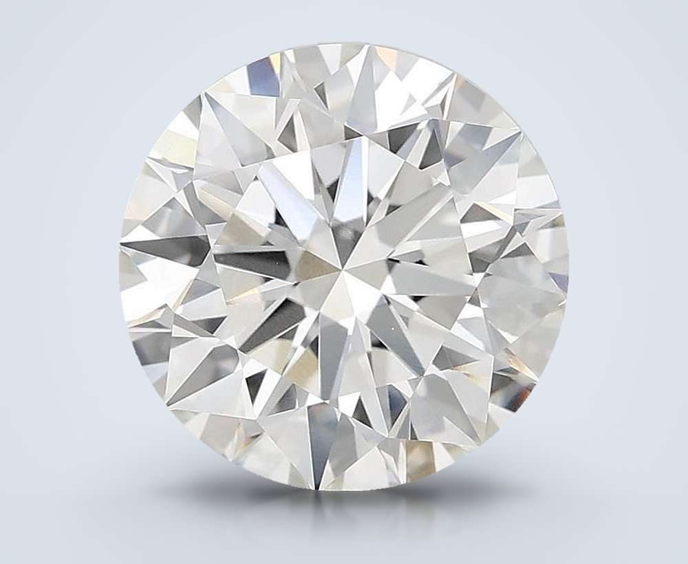 3.63 Carat Round Lab Diamond