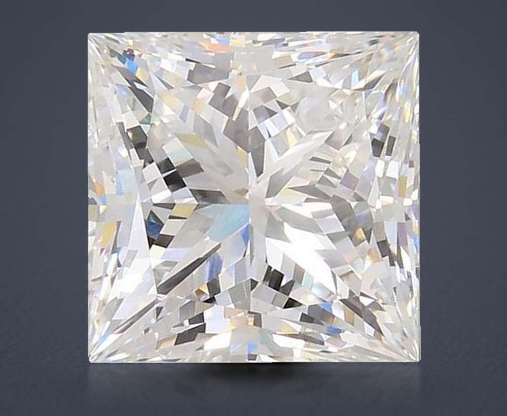 5.51 Carat Princess Lab Diamond