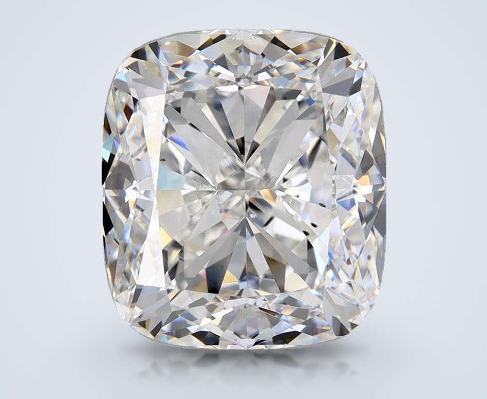 7.03 Carat Cushion Natural Diamond