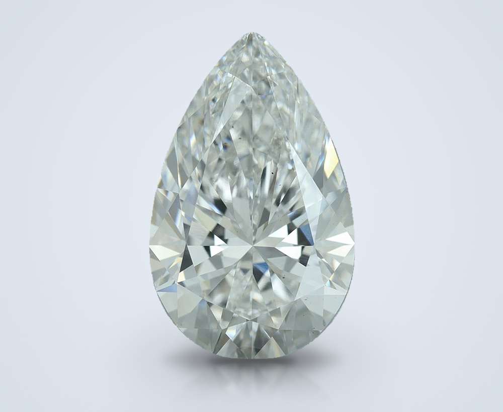 6.01 Carat Pear Lab Diamond