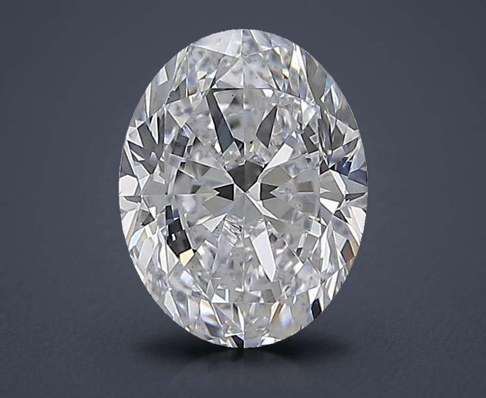 1.70 Carat Oval Natural Diamond