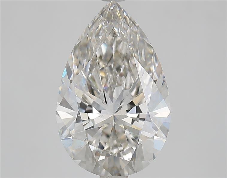 3.51ct I VS2 Rare Carat Ideal Cut Pear Lab Grown Diamond