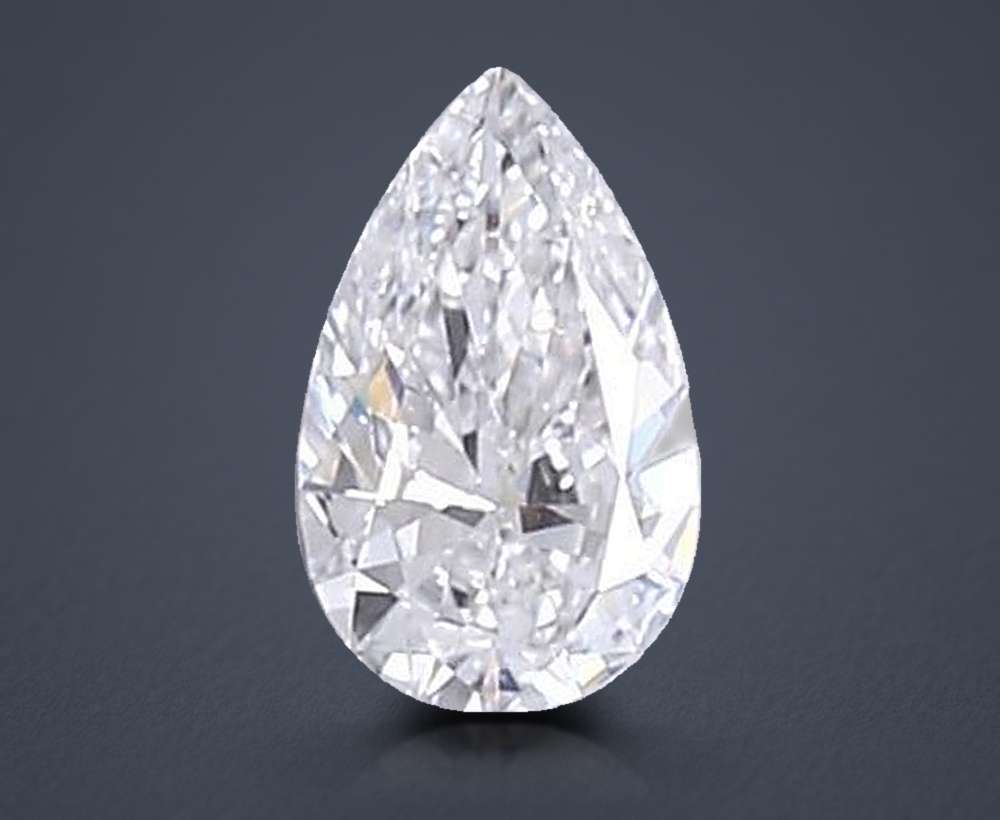 0.24 Carat Pear Lab Diamond