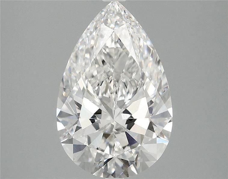 2.92 Carat Pear Lab Diamond