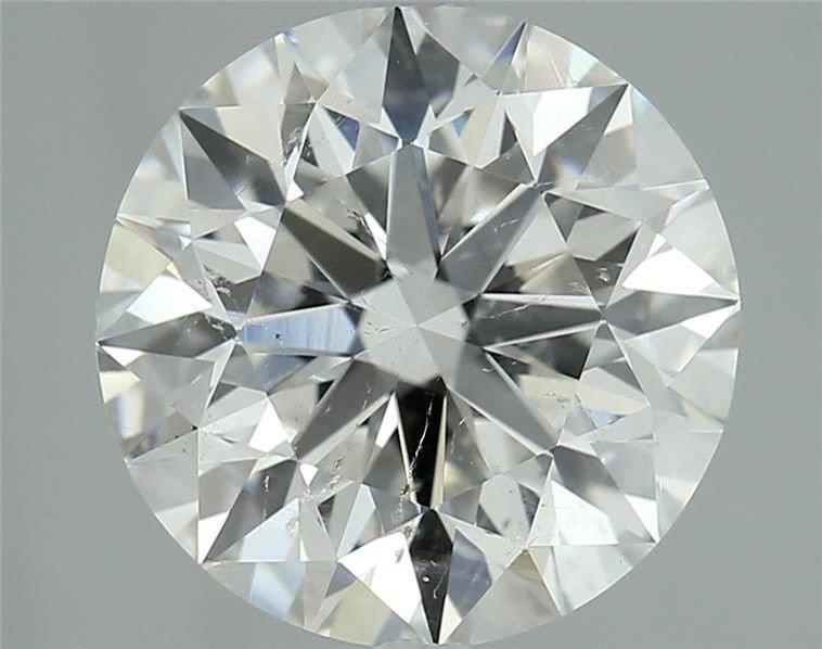 3.51ct H SI2 Excellent Cut Round Diamond