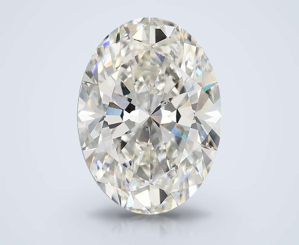 4.24 Carat Oval Lab Diamond