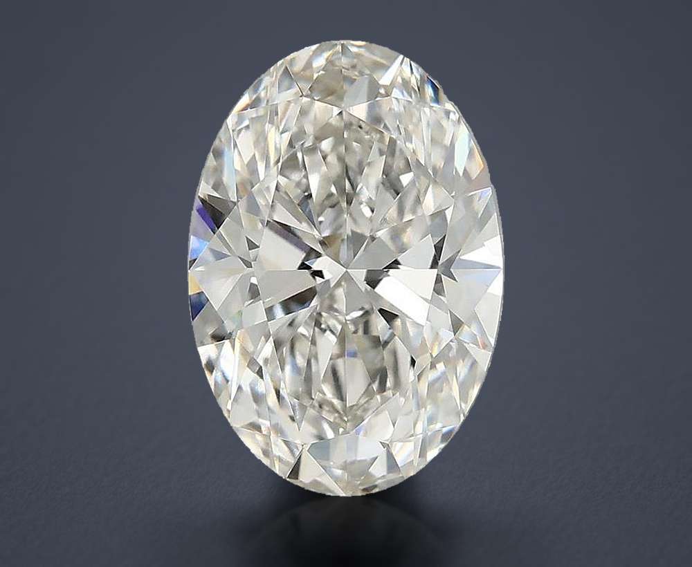 3.38 Carat Oval Lab Diamond