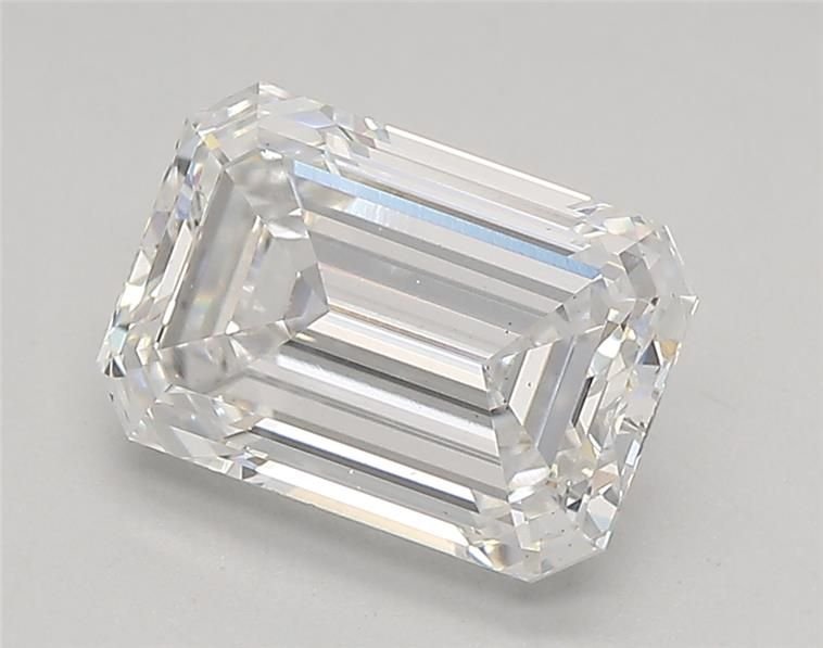 1.77ct E VS1 Rare Carat Ideal Cut Emerald Lab Grown Diamond