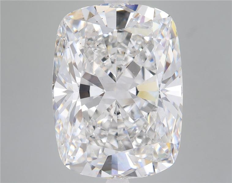 13.06ct F VS2 Rare Carat Ideal Cut Cushion Lab Grown Diamond