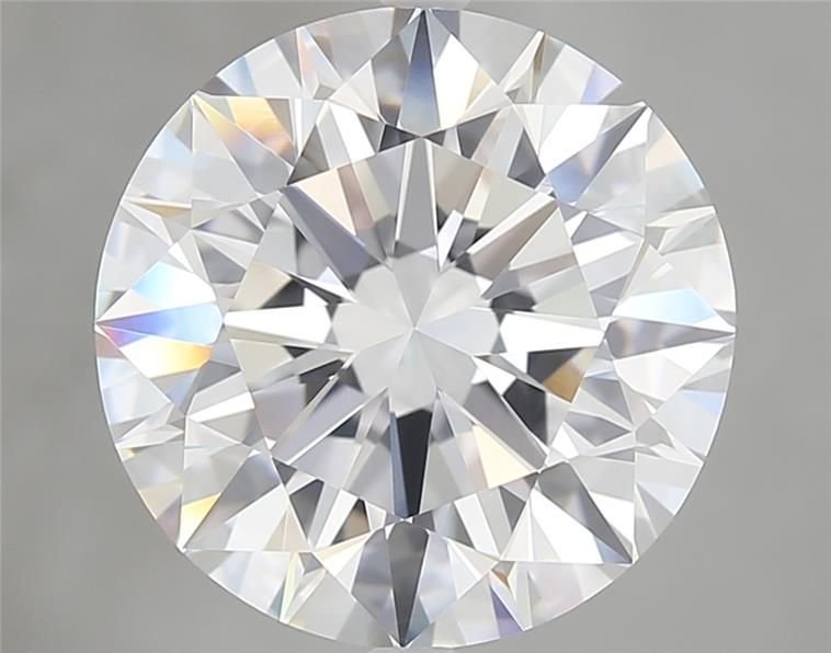 5.47ct D VVS1 Rare Carat Ideal Cut Round Diamond