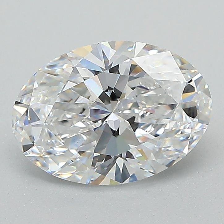 1.50ct D VS2 Rare Carat Ideal Cut Oval Lab Grown Diamond