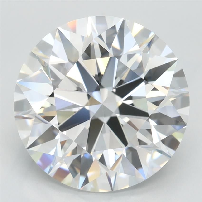 4.53ct D VVS1 Rare Carat Ideal Cut Round Lab Grown Diamond
