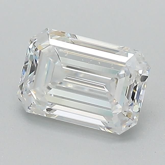 1.03ct D VVS2 Rare Carat Ideal Cut Emerald Lab Grown Diamond