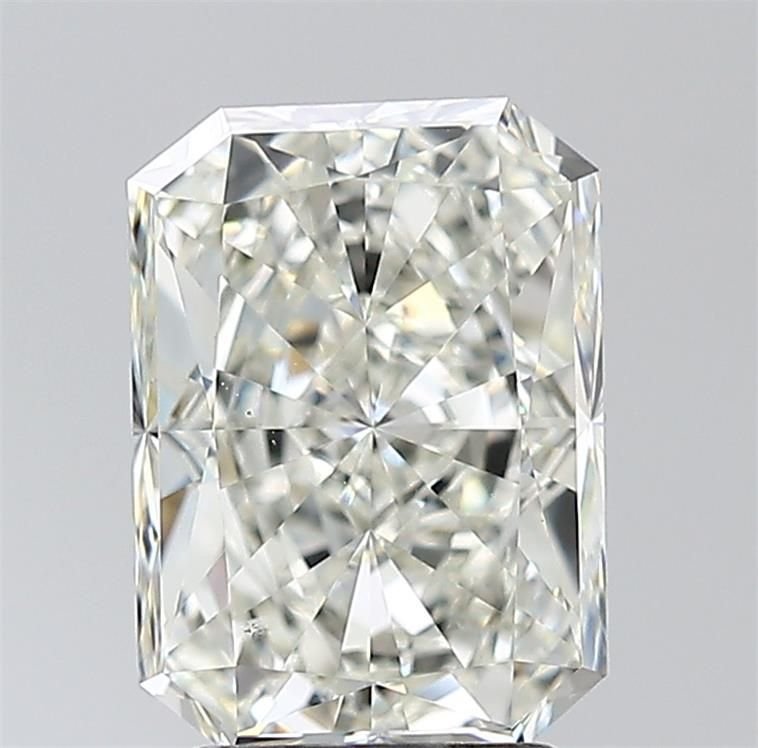 3.01ct J VS2 Rare Carat Ideal Cut Radiant Diamond