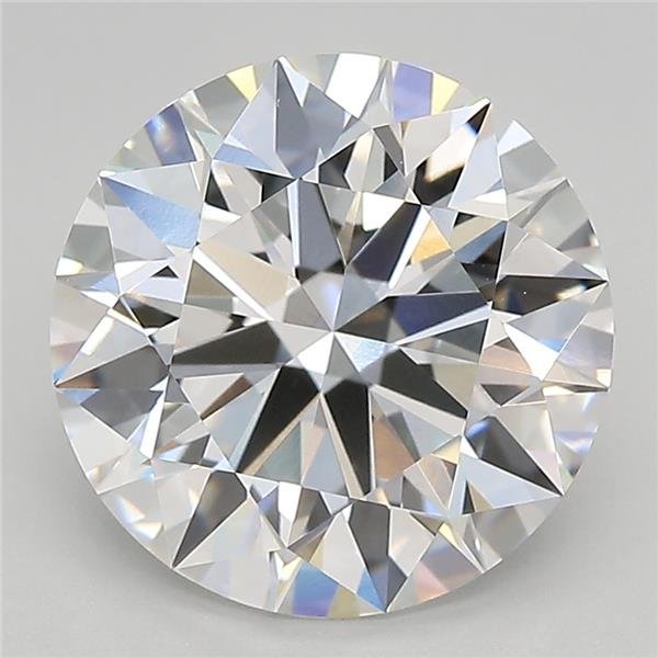 4.35ct E VVS2 Rare Carat Ideal Cut Round Lab Grown Diamond