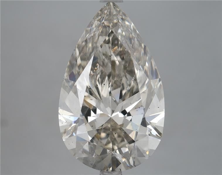 5.18ct I SI1 Rare Carat Ideal Cut Pear Lab Grown Diamond