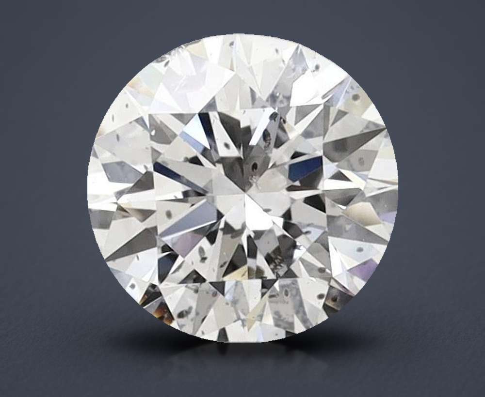 0.62 Carat Round Natural Diamond