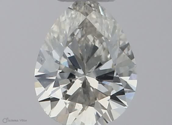 0.29ct J VS2 Very Good Cut Pear Diamond