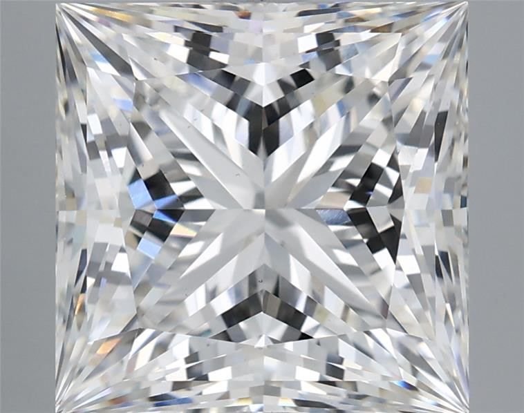 7.06ct G VS1 Rare Carat Ideal Cut Princess Lab Grown Diamond