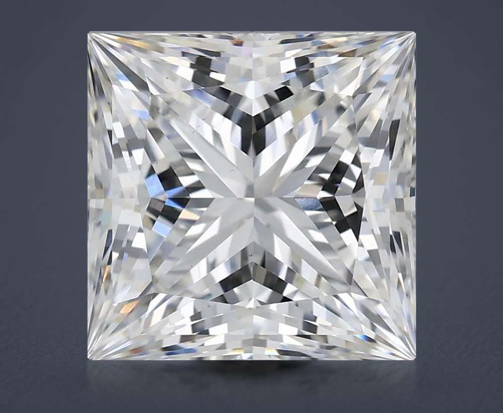 7.06 Carat Princess Lab Diamond