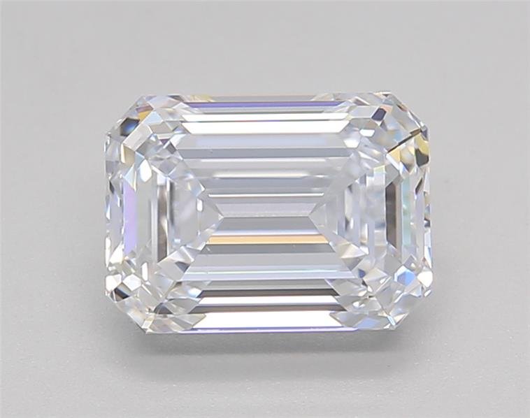 2.04ct E VS2 Excellent Cut Emerald Lab Grown Diamond