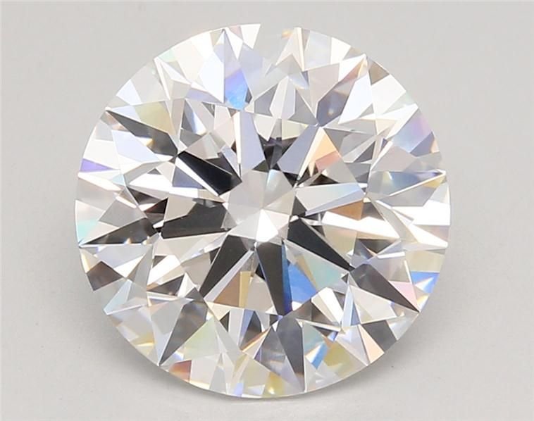 5.07ct E VVS2 Rare Carat Ideal Cut Round Lab Grown Diamond