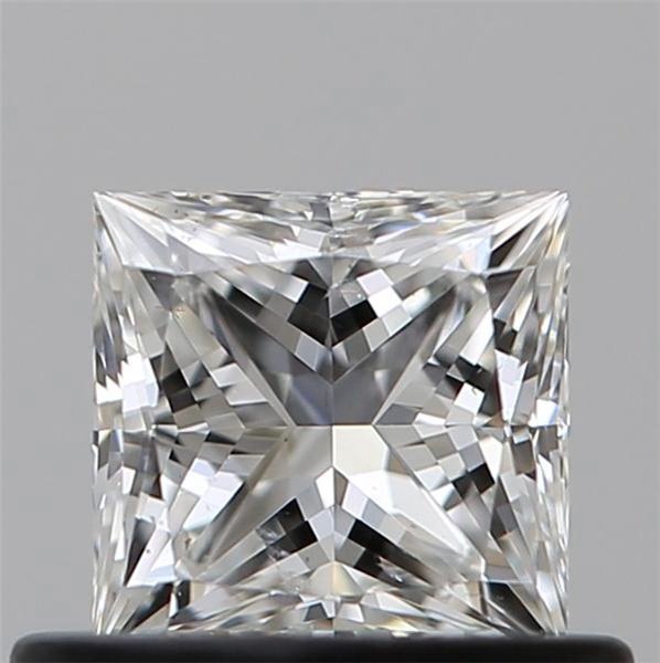 0.52ct F SI2 Rare Carat Ideal Cut Princess Diamond