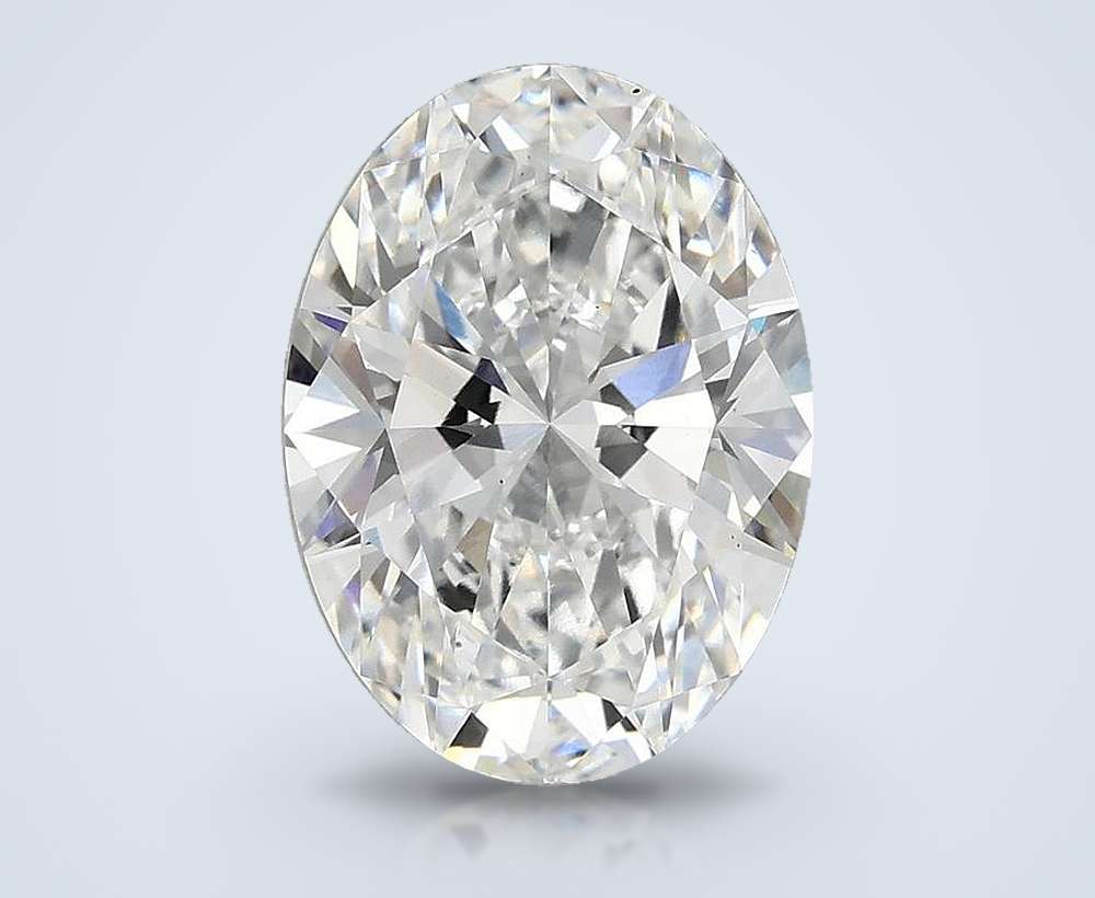 2.82 Carat Oval Lab Diamond